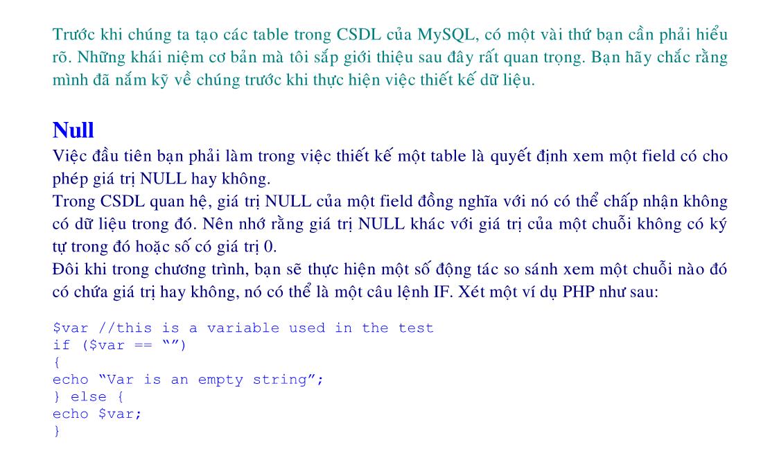 Giáo trình Lập trình Web động với PHP/MySQL (Phần 2) trang 4