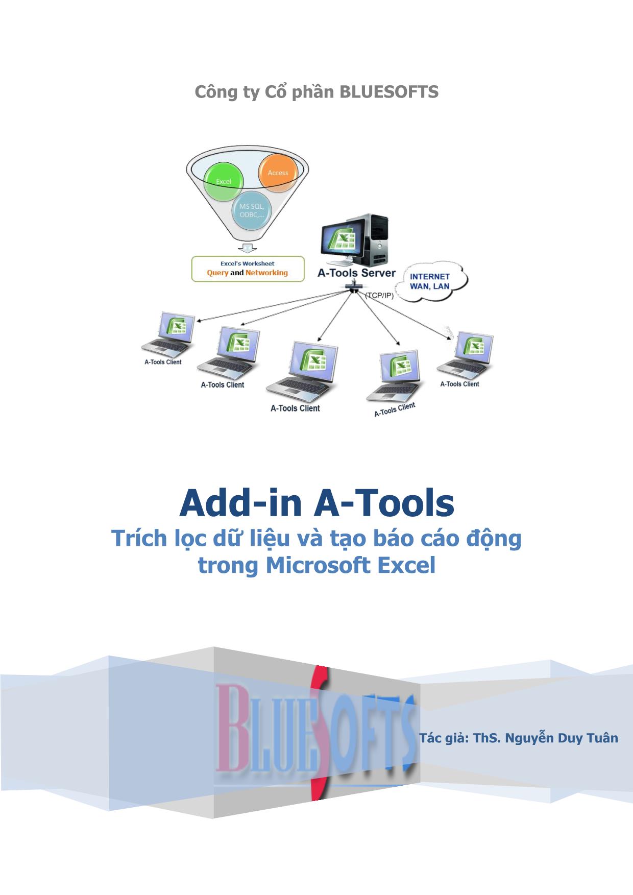 Giáo trình Trích lọc dữ liệu và tạo Báo cáo động trong Microsoft Excel trang 1