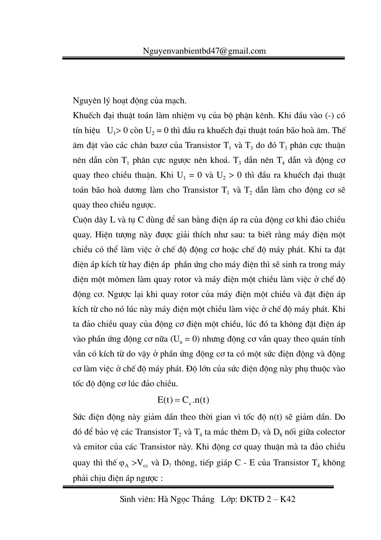 Giáo trình Vi xử lý - Chương 2: Các phương pháp và sơ đồ ghép nối vi xử lý. Máy tính để điều khiển động cơ điện một chiều trang 5