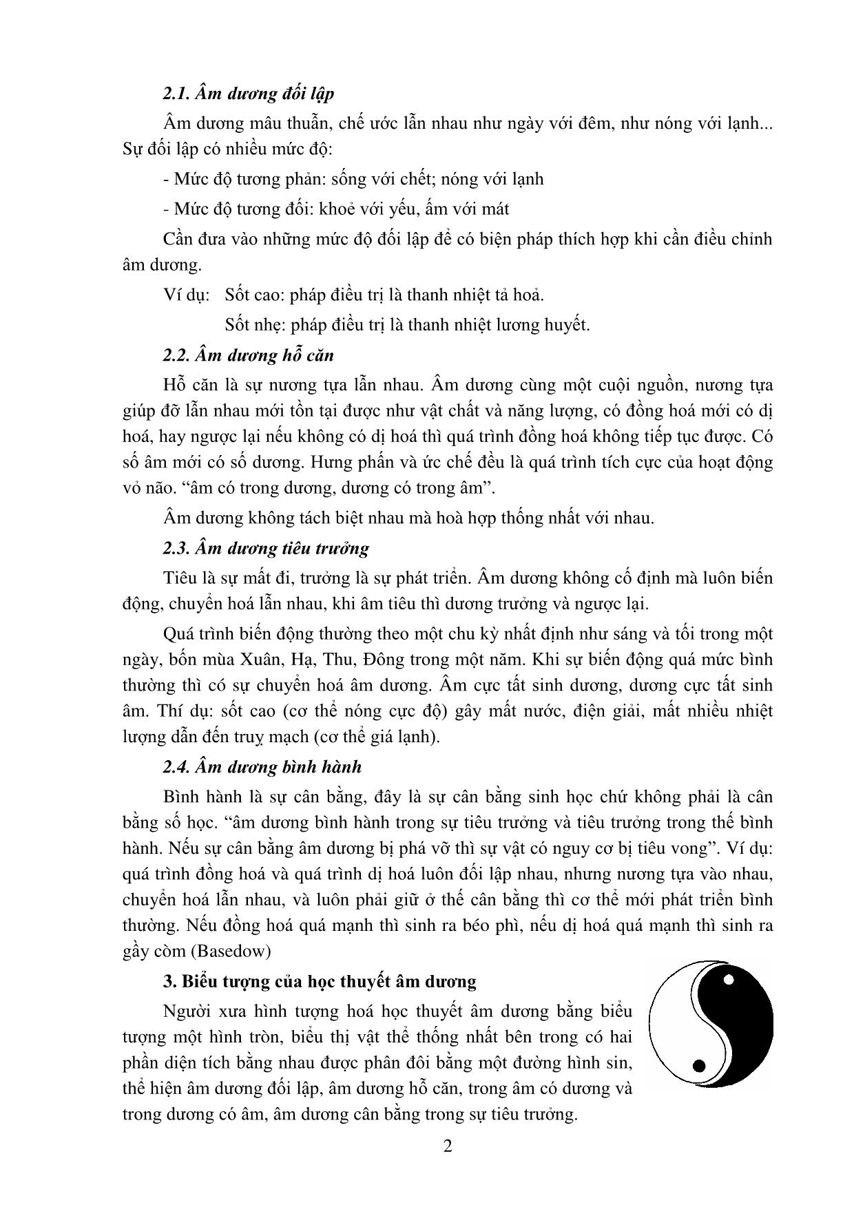 Giáo trình Y học cổ truyền trang 5