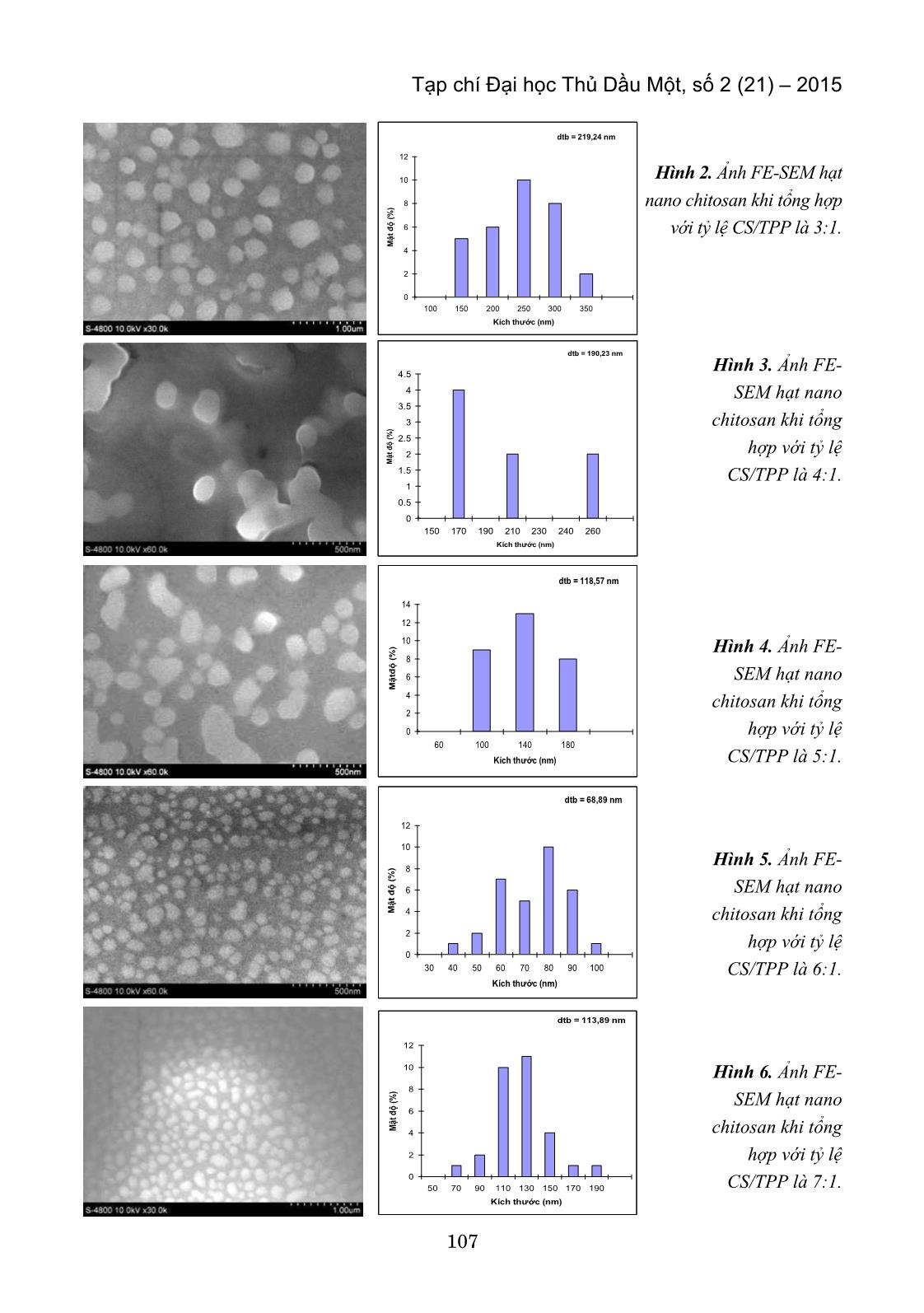 Khảo sát quá trình điều chế hạt nano Chitosan-Tripolyphosphat trang 3