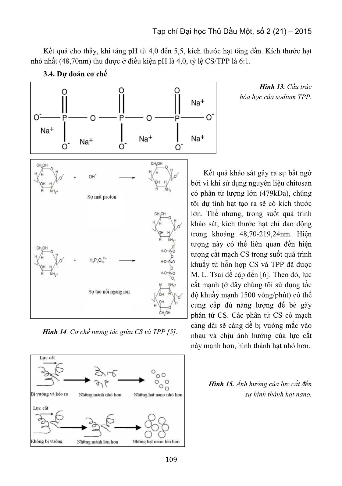 Khảo sát quá trình điều chế hạt nano Chitosan-Tripolyphosphat trang 5
