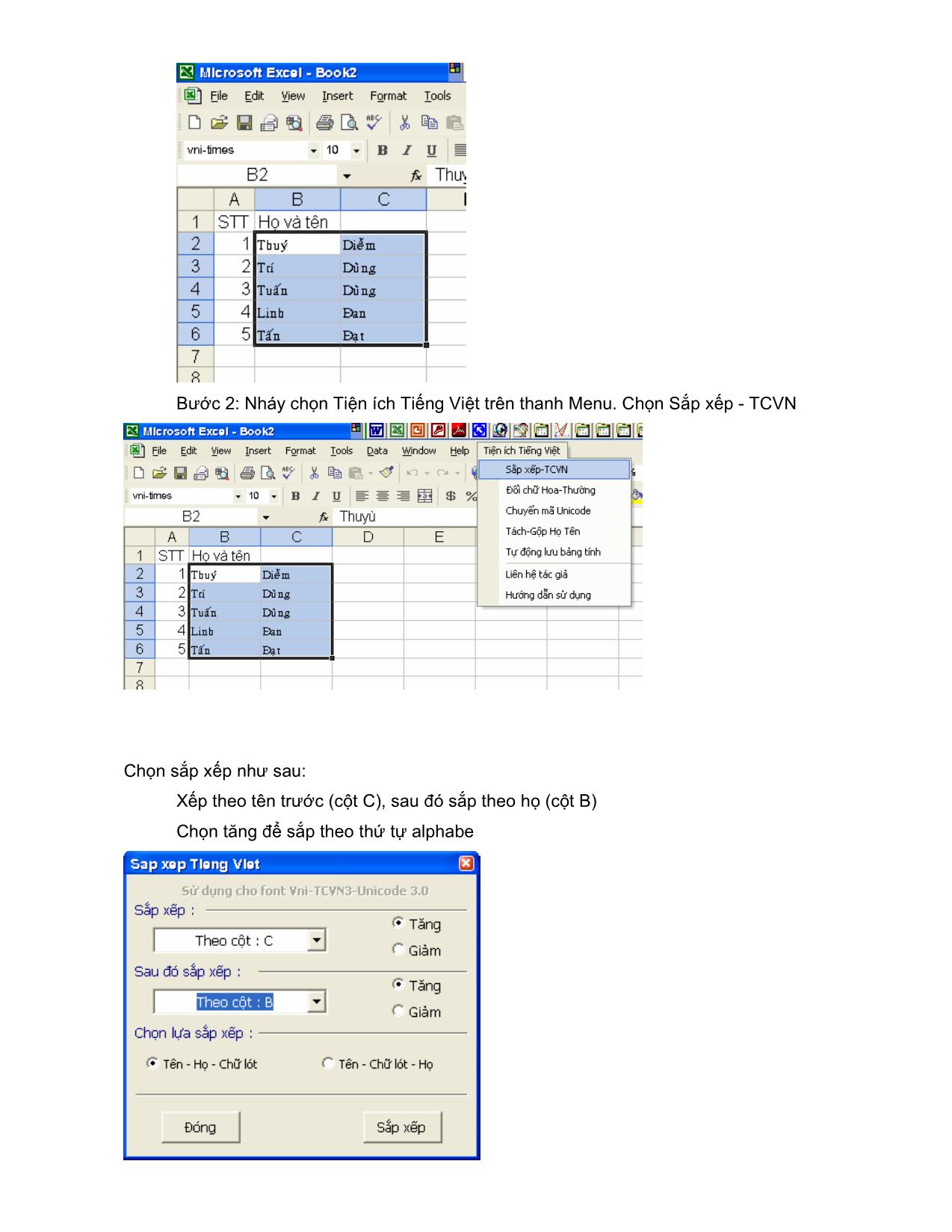 Kỹ năng công nghệ thông tin của giáo viên sử dụng một số hàm Excel cơ bản trang 3