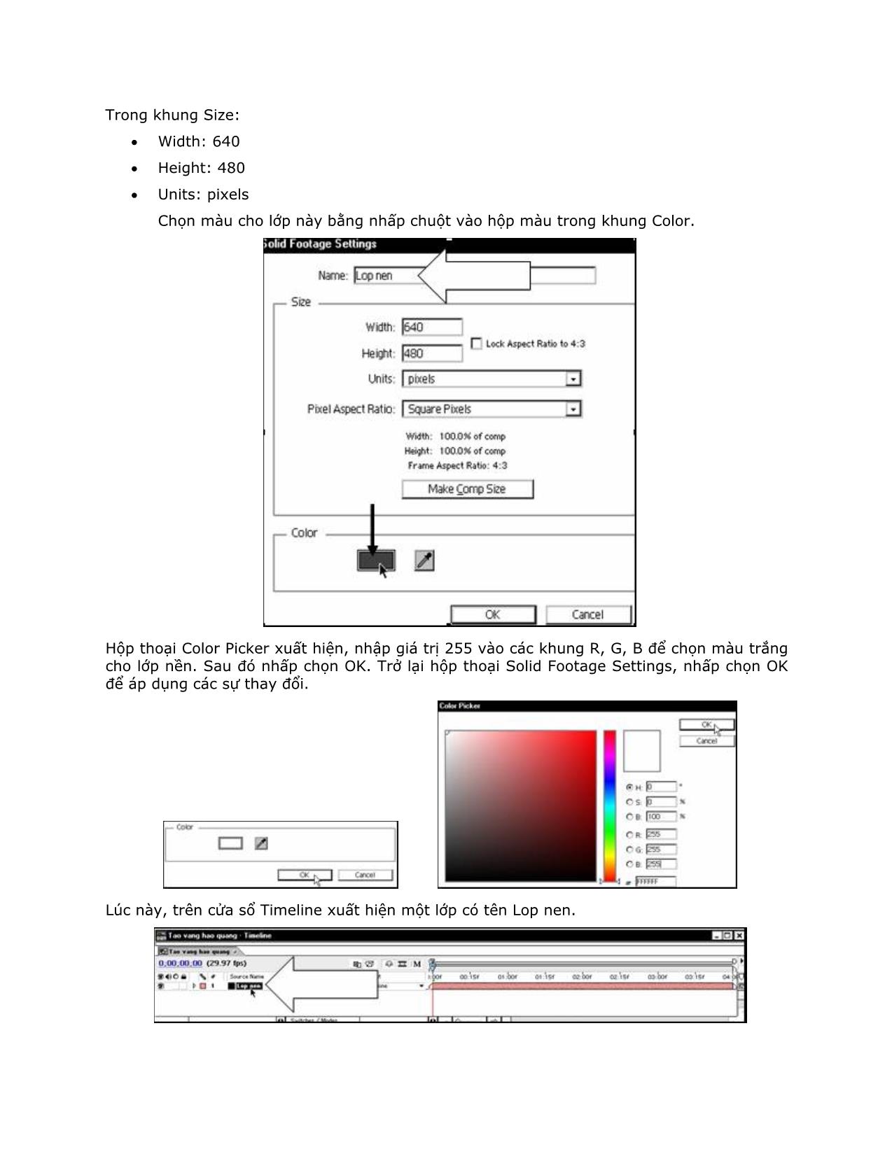 Tạo vầng hào quang với Adobe After Effect (Phần 1) trang 4