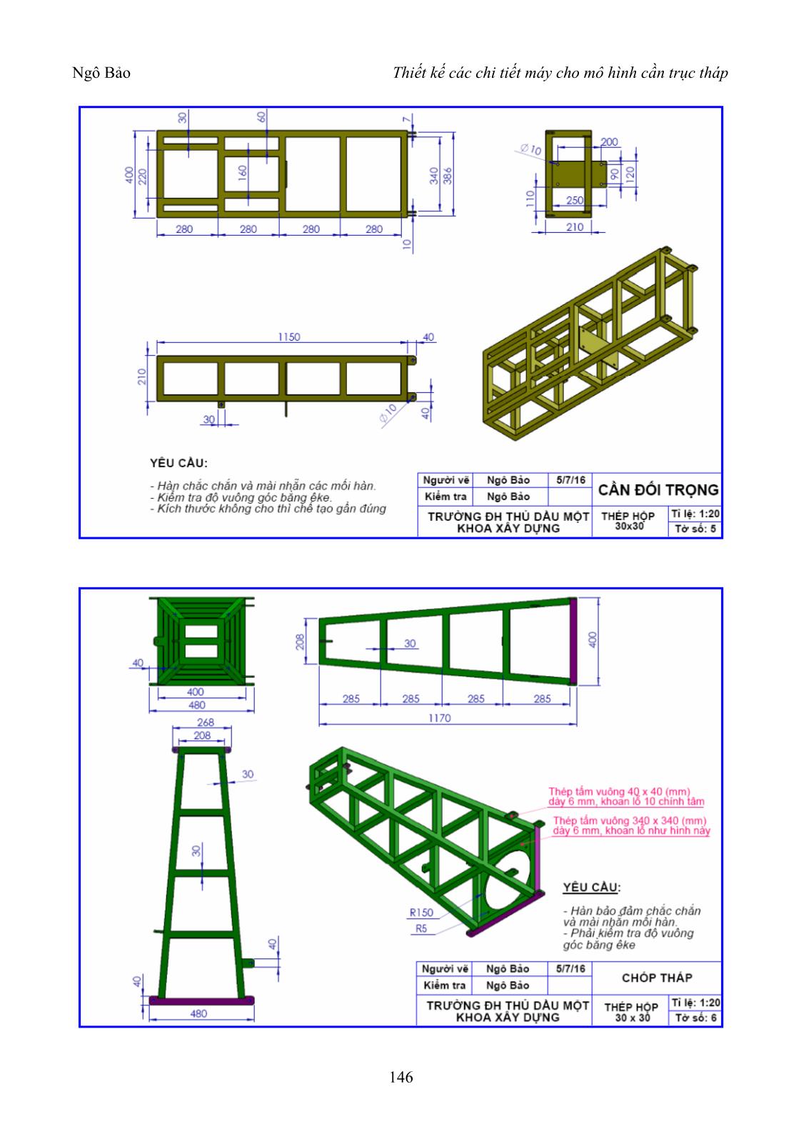 Thiết kế các chi tiết máy cho mô hình cần trục tháp trang 5