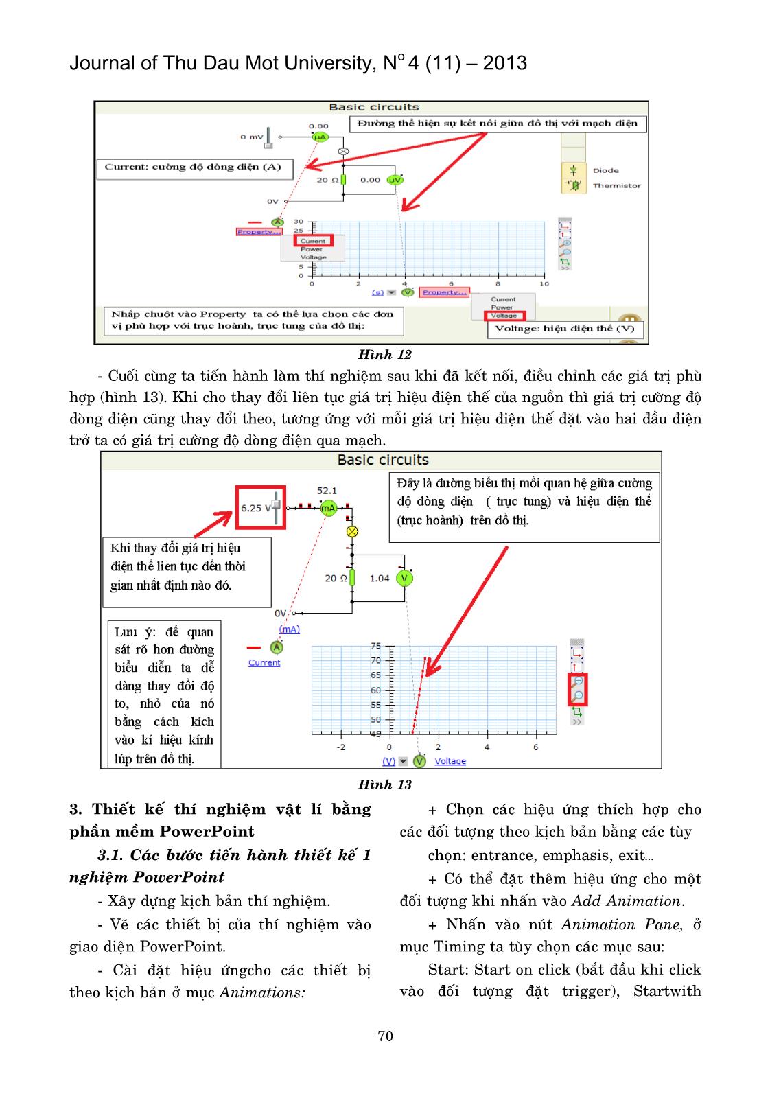 Thiết kế thí nghiệm Vật lí 9 (Phần điện) bằng các phần mềm Crocodile Physics 605 và Powerpoint trang 5