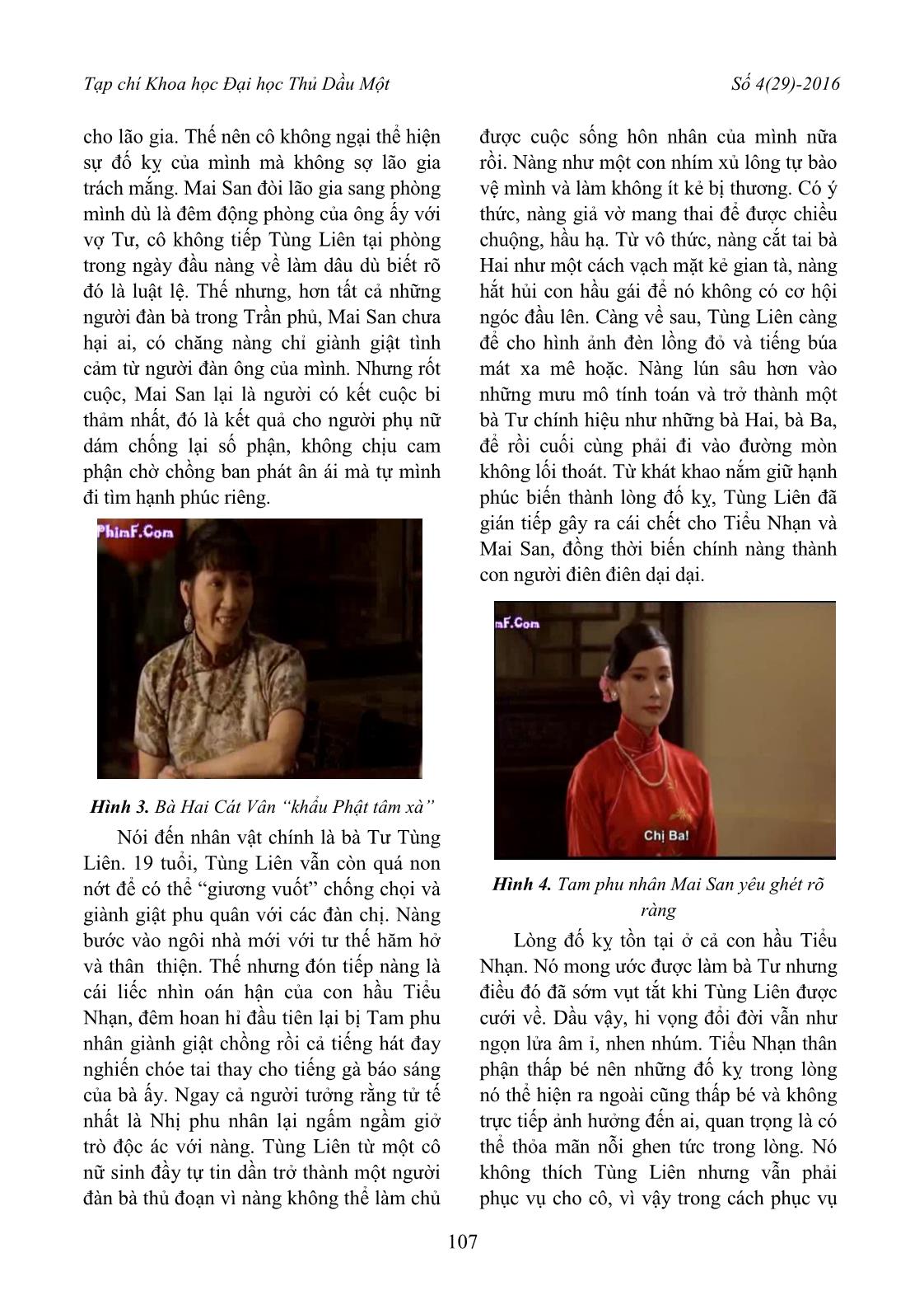 Tính cách và tư tưởng Trung Hoa qua bộ phim “Đèn lồng đỏ treo cao” trang 5