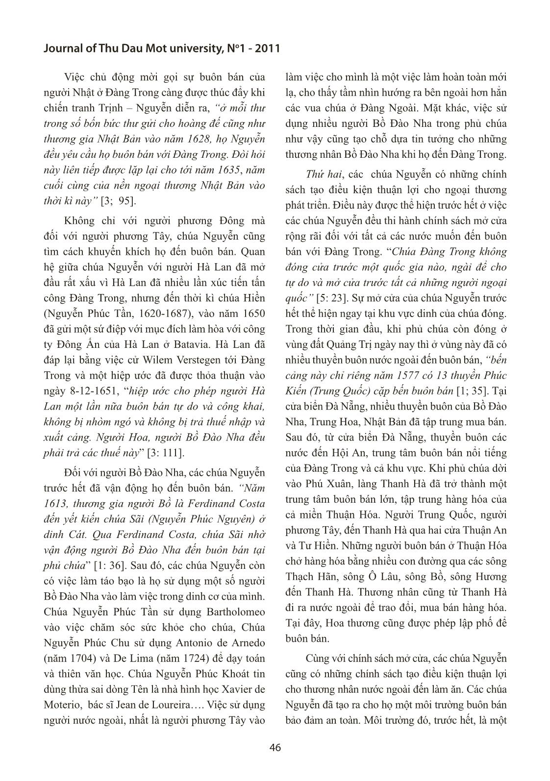 Vai trò của các chúa Nguyễn đối với sự phát triển của ngoại thương Đàng Trong trang 3