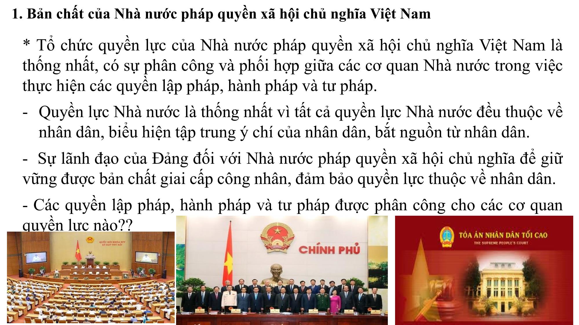Bài giảng Chính trị - Bài 7: Xây dựng và hoàn thiện nhà nước pháp quyền xã hội chủ nghĩa Việt Nam trang 5