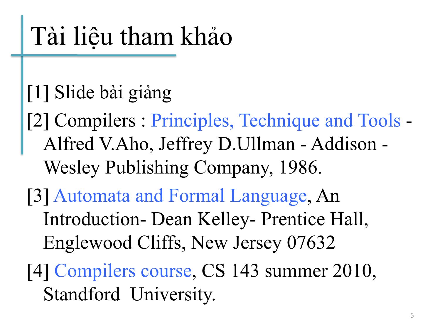 Bài giảng Chương trình dịch - Bài 2: Phân tích từ vựng - Hoàng Anh Việt trang 5