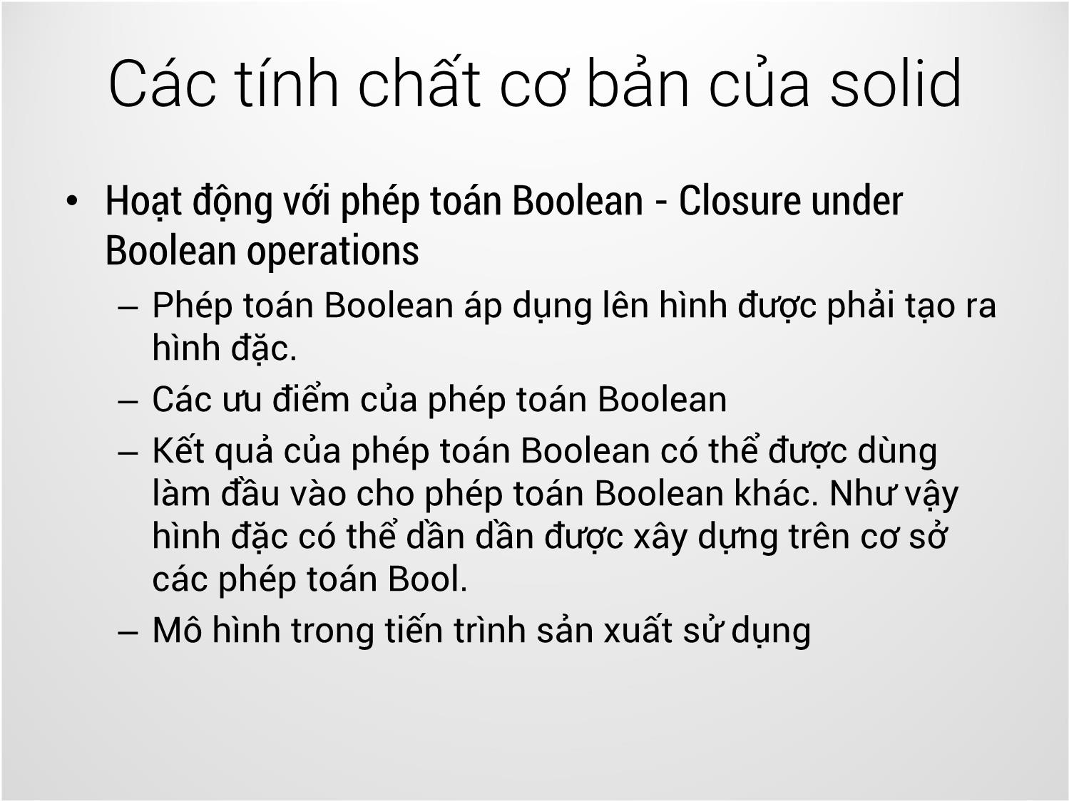 Bài giảng Công nghệ đồ họa và hiện thực - Bài 10: Hình đặc - Trịnh Thành Trung trang 5