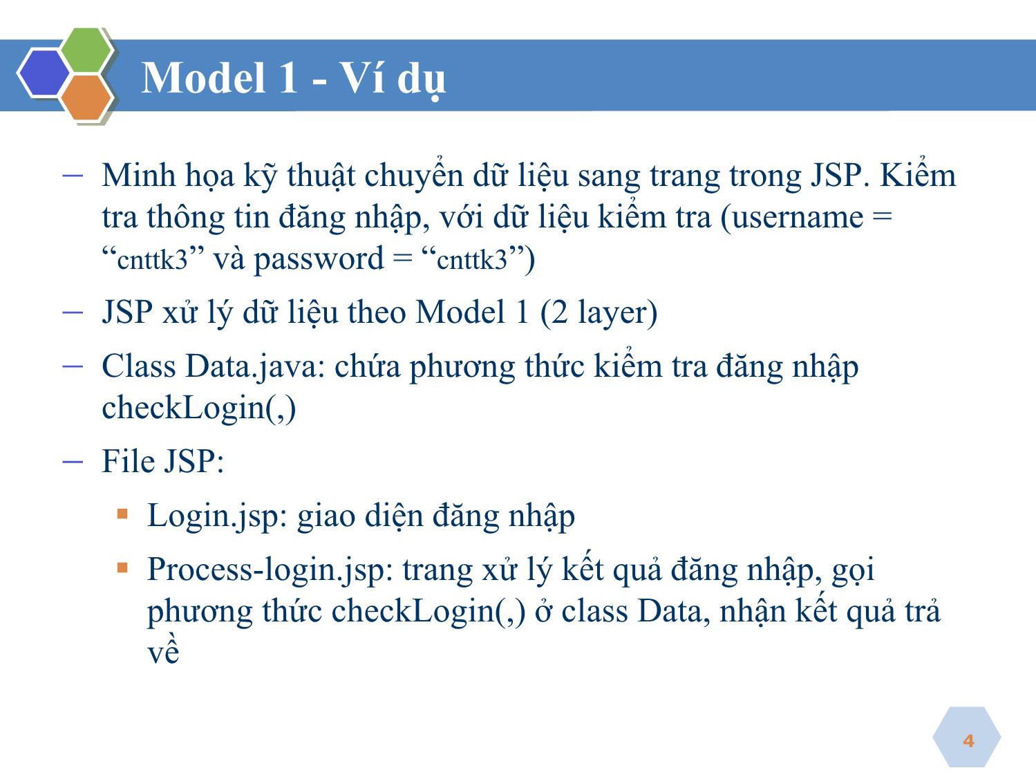 Bài giảng Công nghệ Java - Bài 3: MVC - Nguyễn Hữu Thể trang 4
