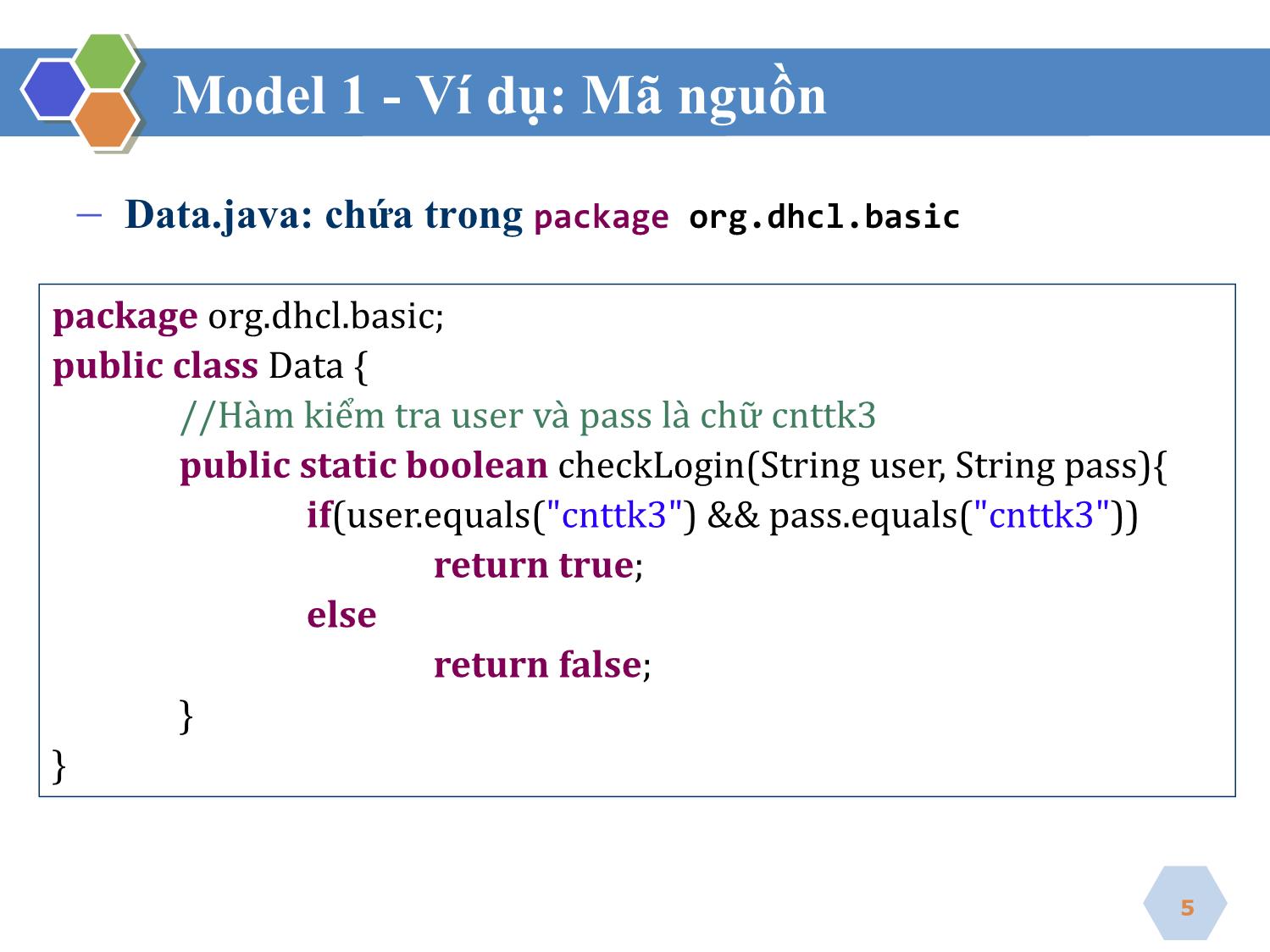 Bài giảng Công nghệ Java - Bài 3: MVC - Nguyễn Hữu Thể trang 5