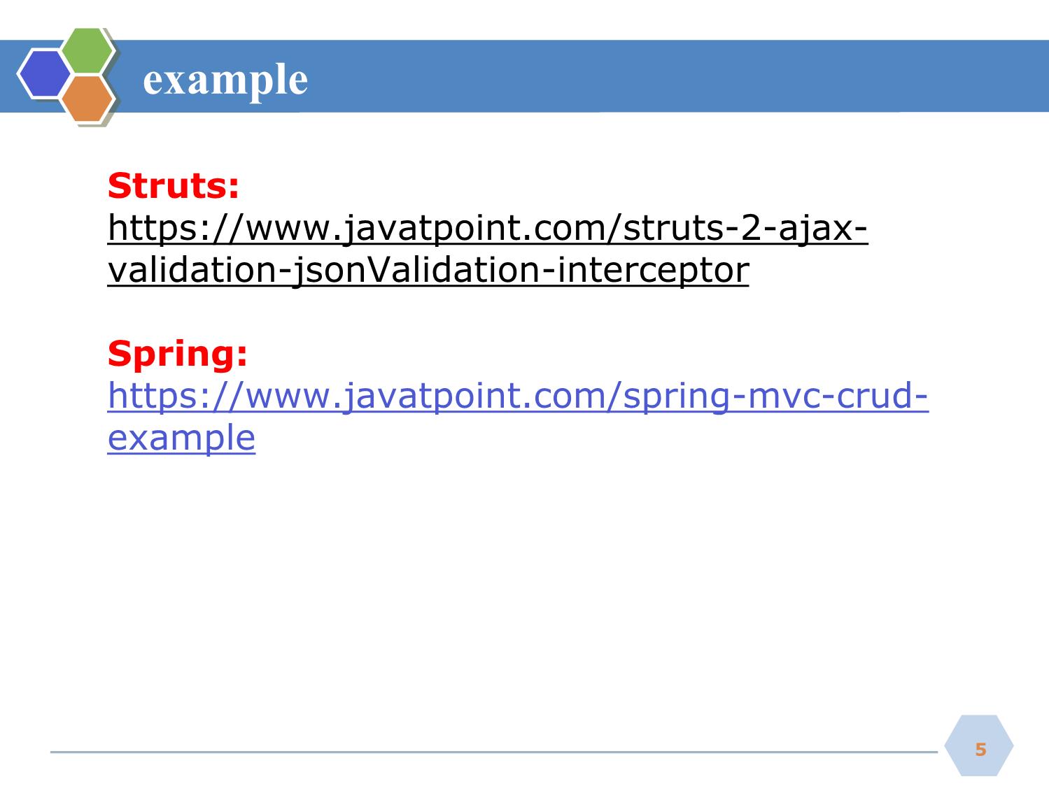 Bài giảng Công nghệ Java - Bài 5: Struts và Spring Framework - Nguyễn Hữu Thể trang 5