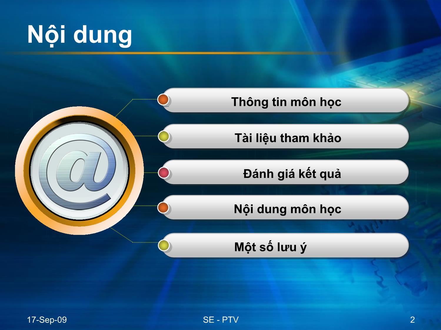 Bài giảng Công nghệ phần mềm - Chương 1: Tổng quan về công nghệ phần mềm - Phạm Thi Vương trang 2