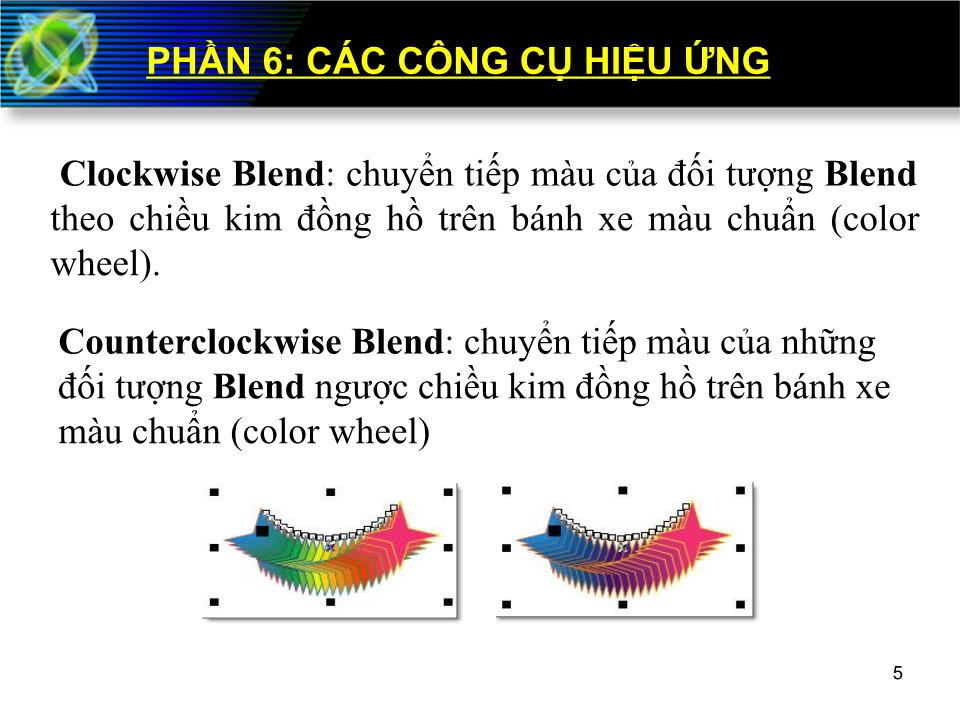 Bài giảng Corel Draw - Phần 6: Các công cụ hiệu ứng trang 4