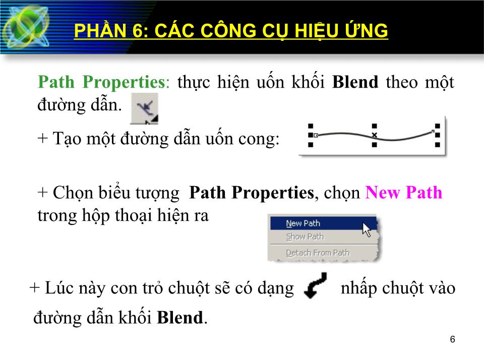 Bài giảng Corel Draw - Phần 6: Các công cụ hiệu ứng trang 5