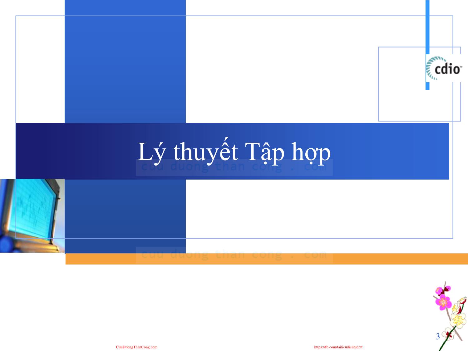 Bài giảng Đặc tả hình thức - Chương 2: Cơ sở toán học trong đặc tả hình thức - Vũ Thanh Nguyên trang 3