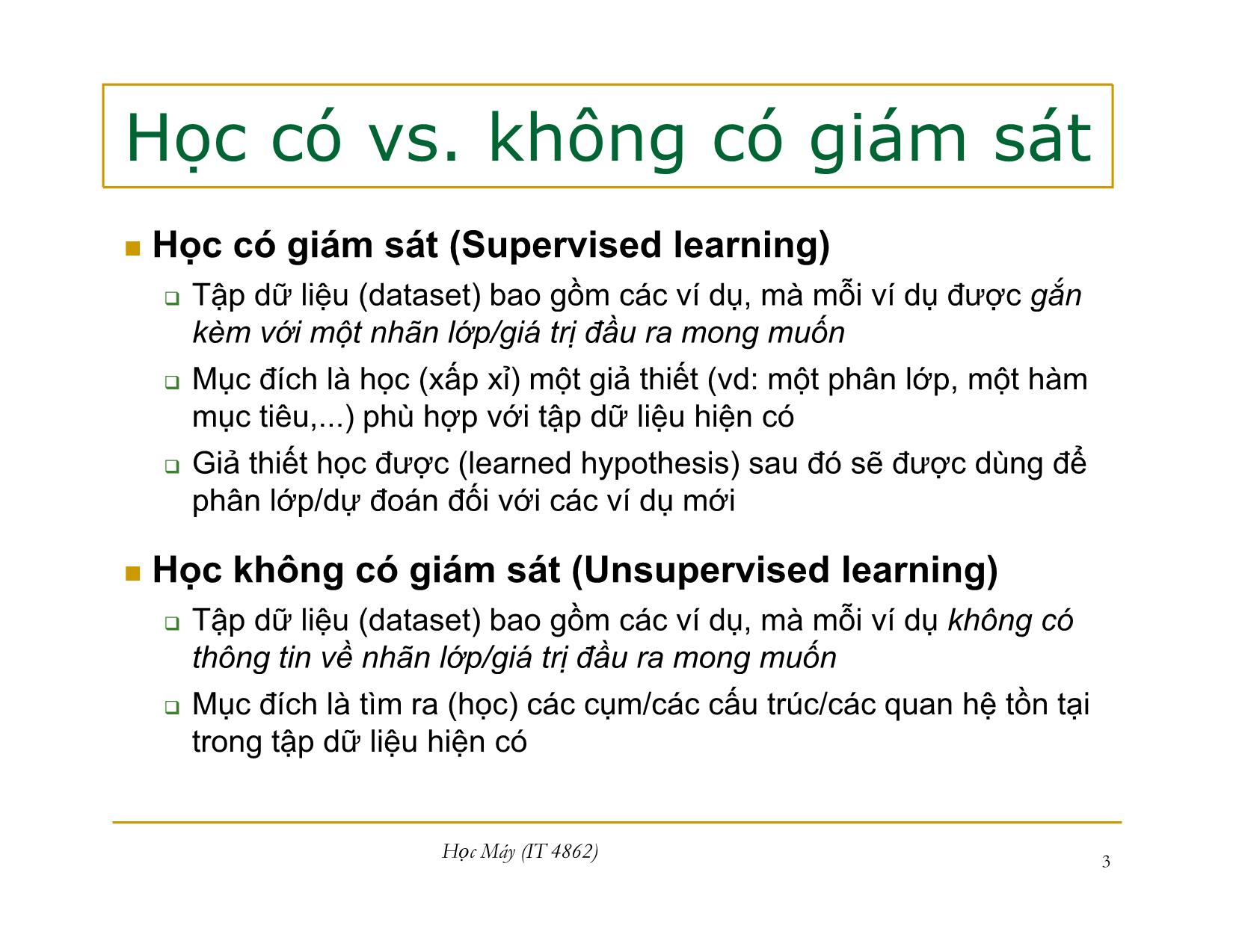 Bài giảng Học máy - Bài 11: Phân cụm dựa trên phân tách - Nguyễn Nhật Quang trang 3