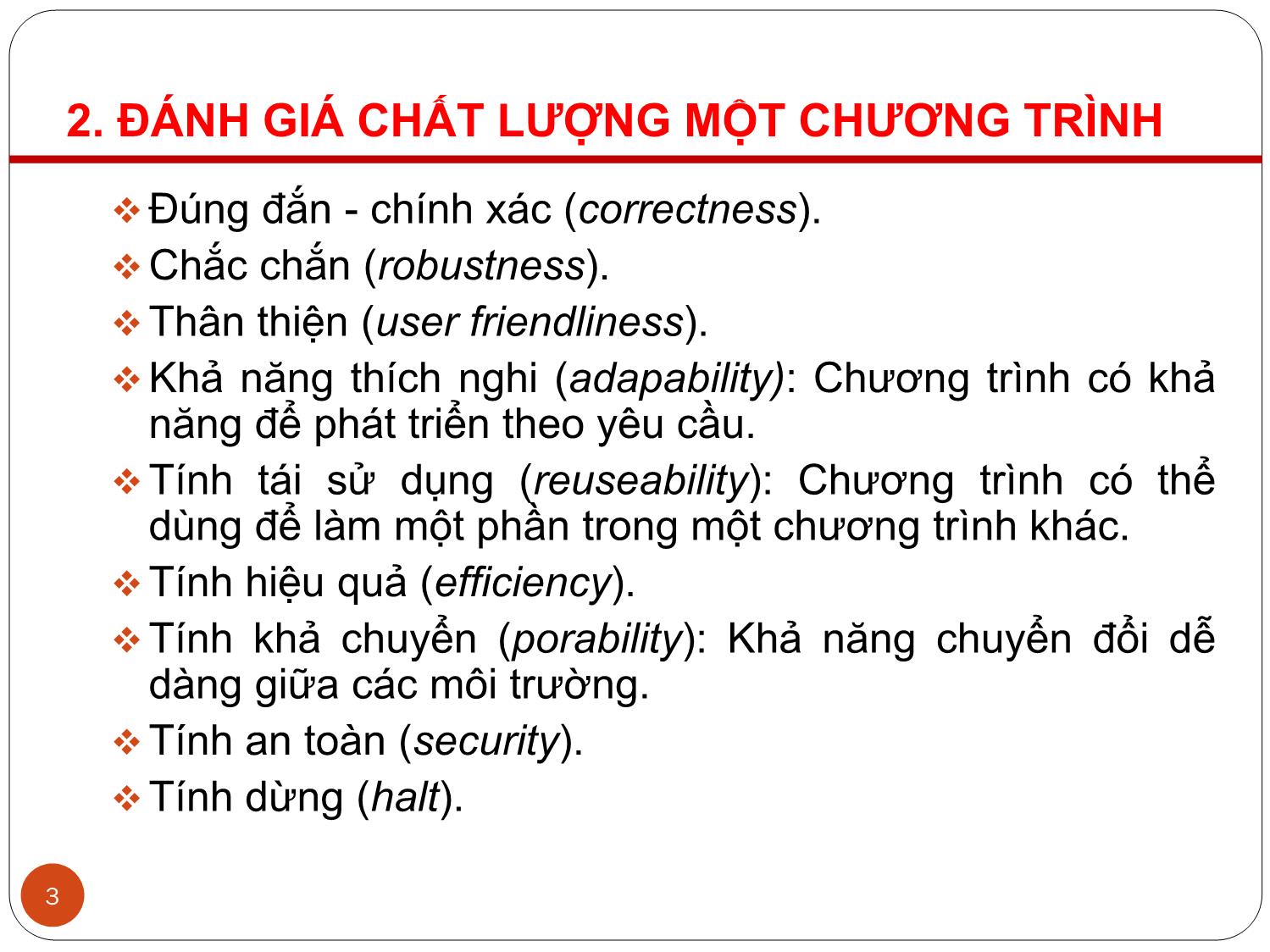 Bài giảng Kỹ thuật lập trình nâng cao - Chương 4: Kỹ thuật lập trình tối ưu - Dương Thành Phết trang 3