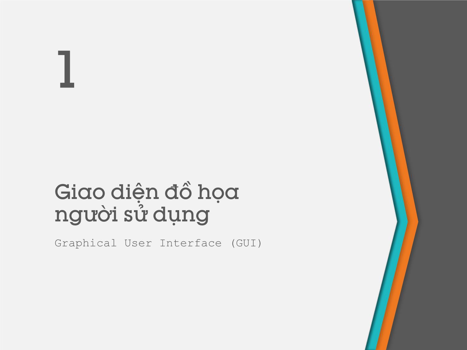 Bài giảng Lập trình hướng đối tượng - Bài 12: Đồ họa và xử lý sự kiện - Trịnh Thành Trung trang 3