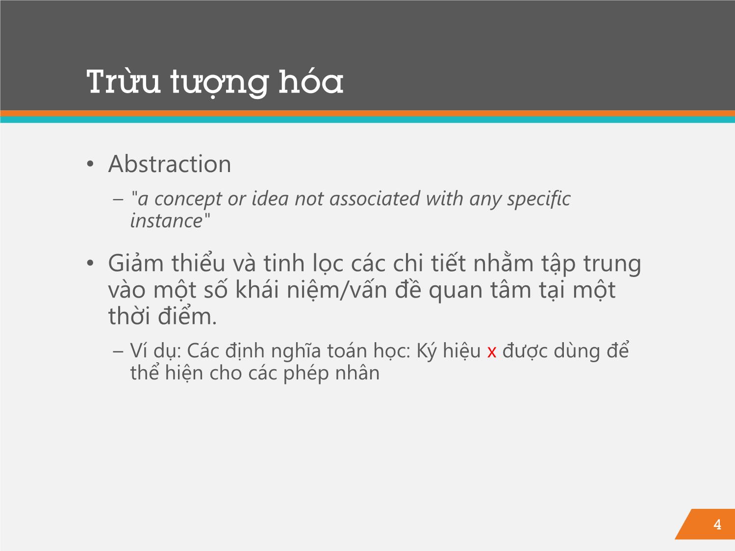 Bài giảng Lập trình hướng đối tượng - Bài 3: Xây dựng lớp - Trịnh Thành Trung trang 4