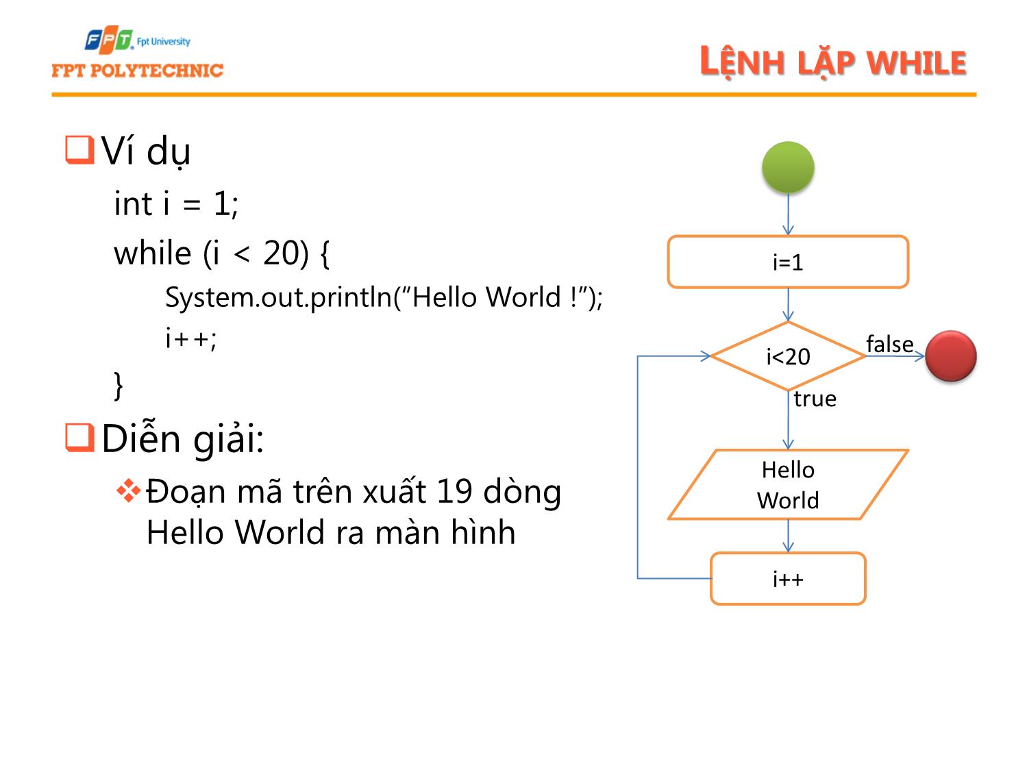 Bài giảng Lập trình Java 1 - Bài 3: Mảng và lệnh lặp trang 5