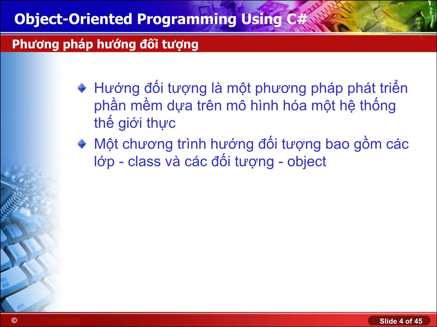 Bài giảng Lập trình nâng cao - Bài 1 - Lý Anh Tuấn trang 4