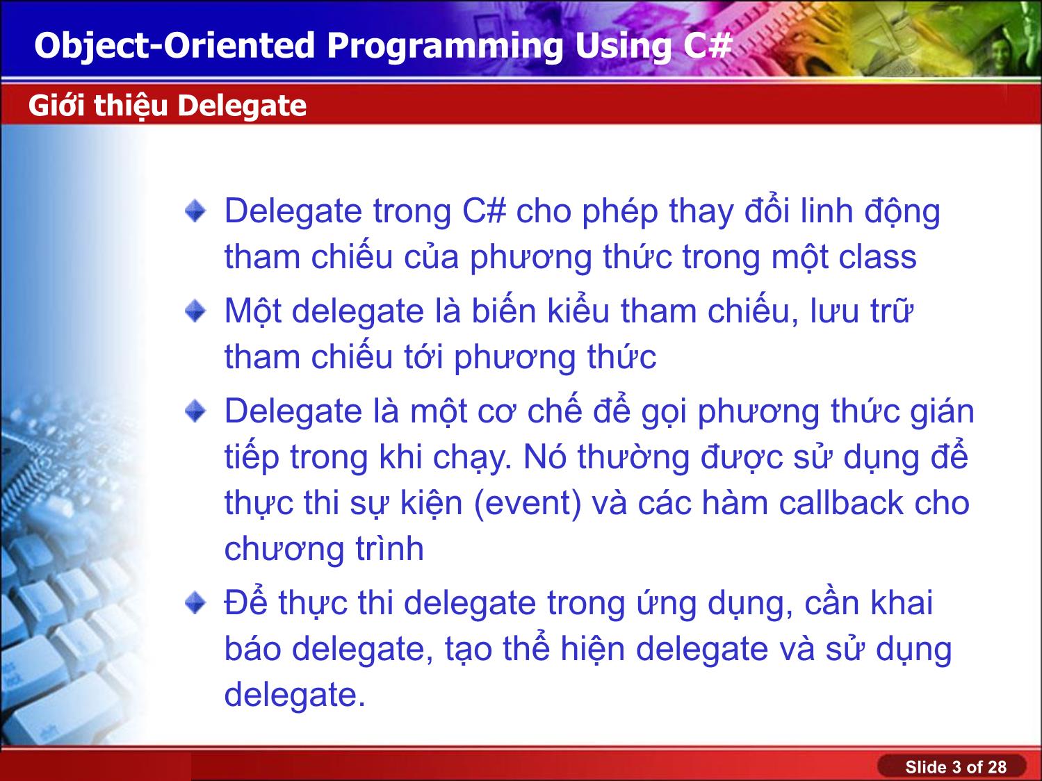 Bài giảng Lập trình nâng cao - Bài 5 - Lý Anh Tuấn trang 3