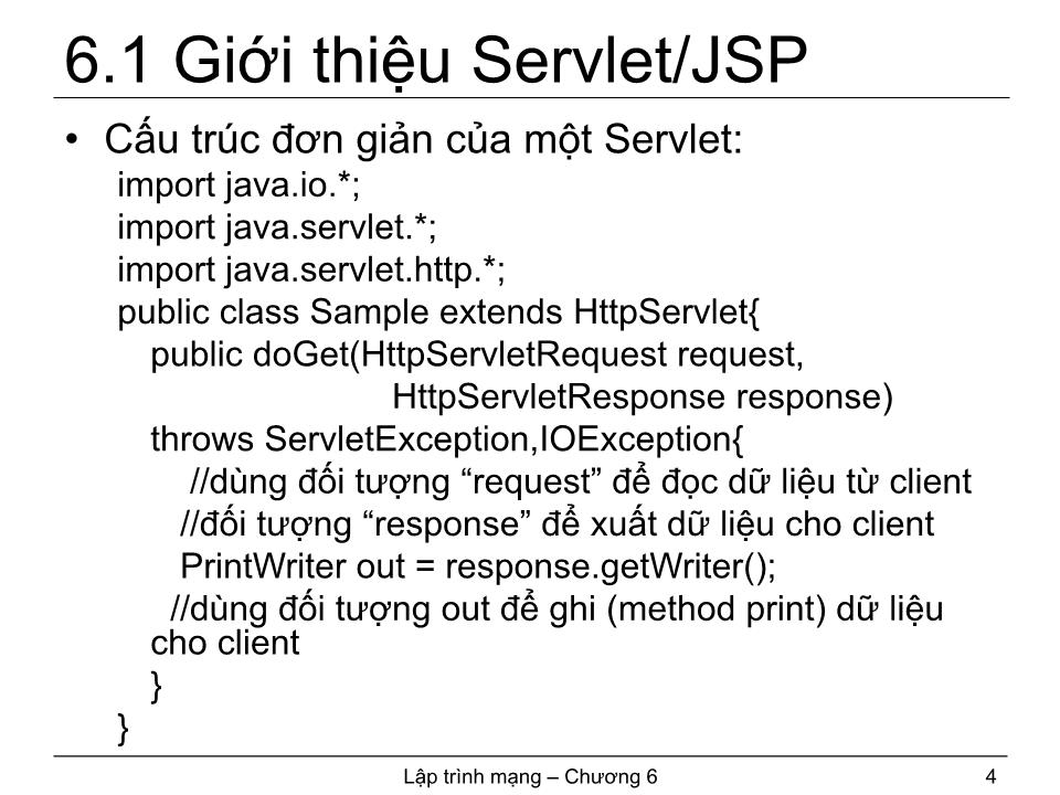 Bài giảng Lập trình ứng dụng Web - Chương 6: Lập trình Web với các công nghệ phổ biến trang 3