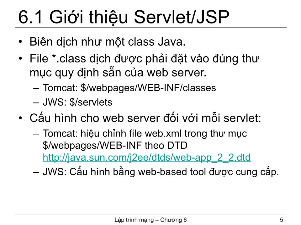 Bài giảng Lập trình ứng dụng Web - Chương 6: Lập trình Web với các công nghệ phổ biến trang 4