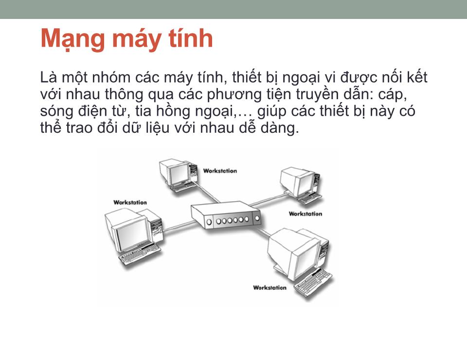 Bài giảng Mạng máy tính - Bài 1: Giới thiệu - Nguyễn Quốc Sử trang 4