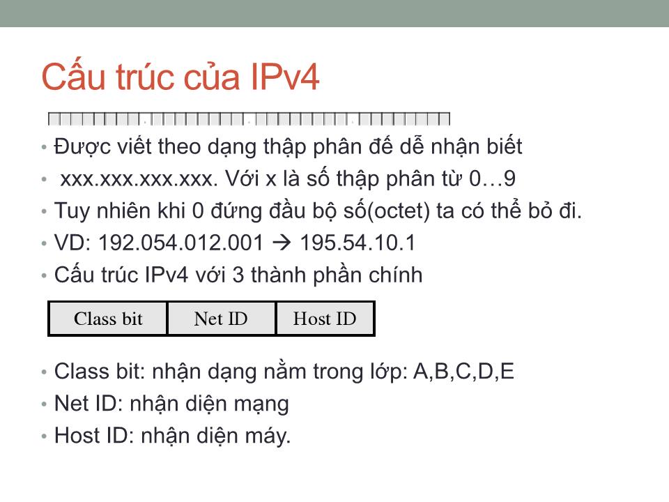 Bài giảng Mạng máy tính - Bài 6: IP và Subnet - Nguyễn Quốc Sử trang 4
