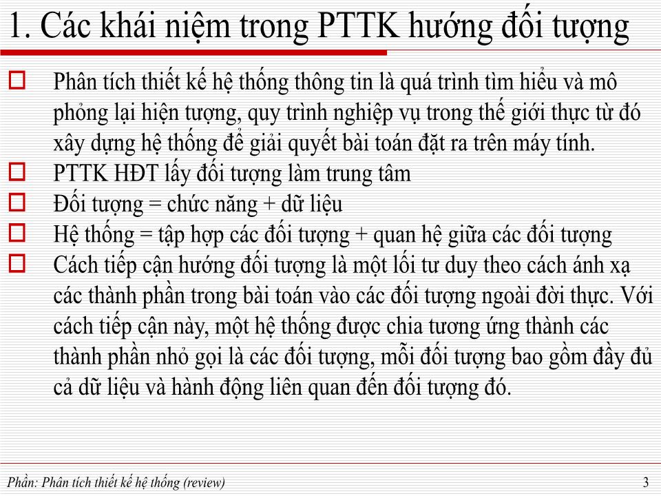 Bài giảng Phát triển ứng dụng - Phân tích thiết kế hệ thống trang 2