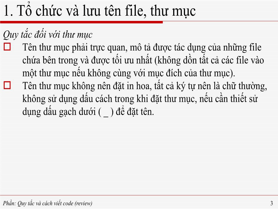 Bài giảng Phát triển ứng dụng - Quy tắc và cách viết code trang 2