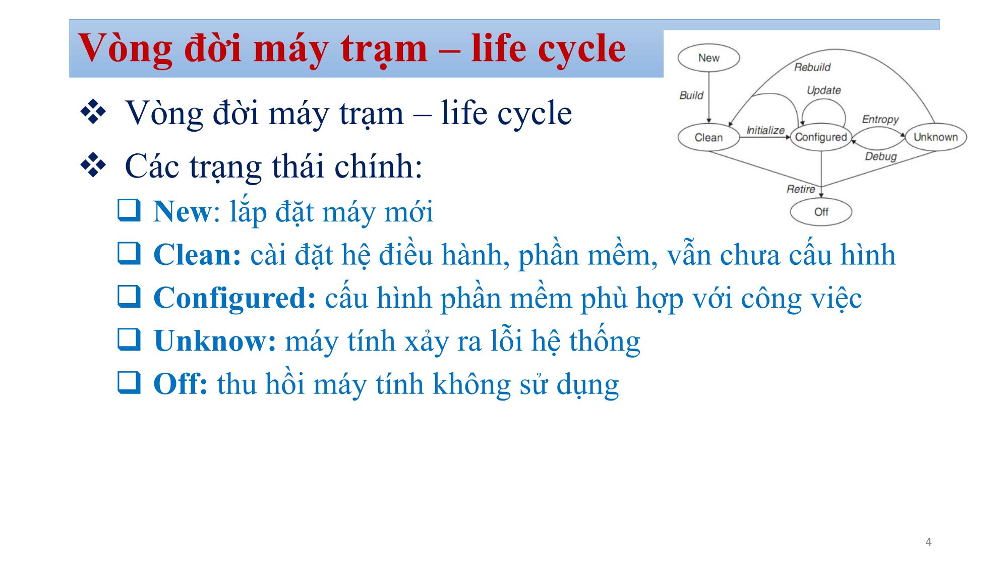 Bài giảng Quản trị mạng - Chương 2, Phần 2: Workstation. Server. Service - Bùi Minh Quân trang 4