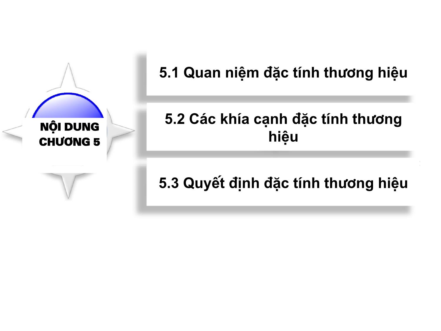 Bài giảng Quản trị thương hiệu - Chương 5: Đặc tính thương hiệu - Nguyễn Quang Dũng trang 2
