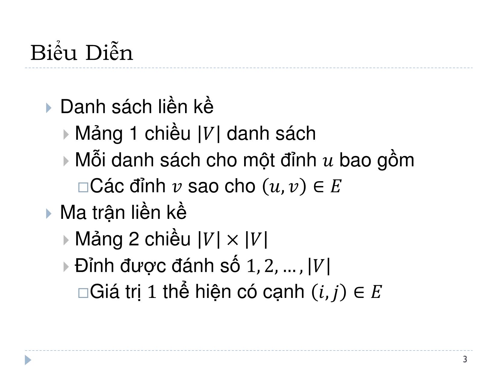 Bài giảng Thiết kế và đánh giá thuật toán - Bài 12: Đồ thị - Lê Nguyên Khôi trang 4