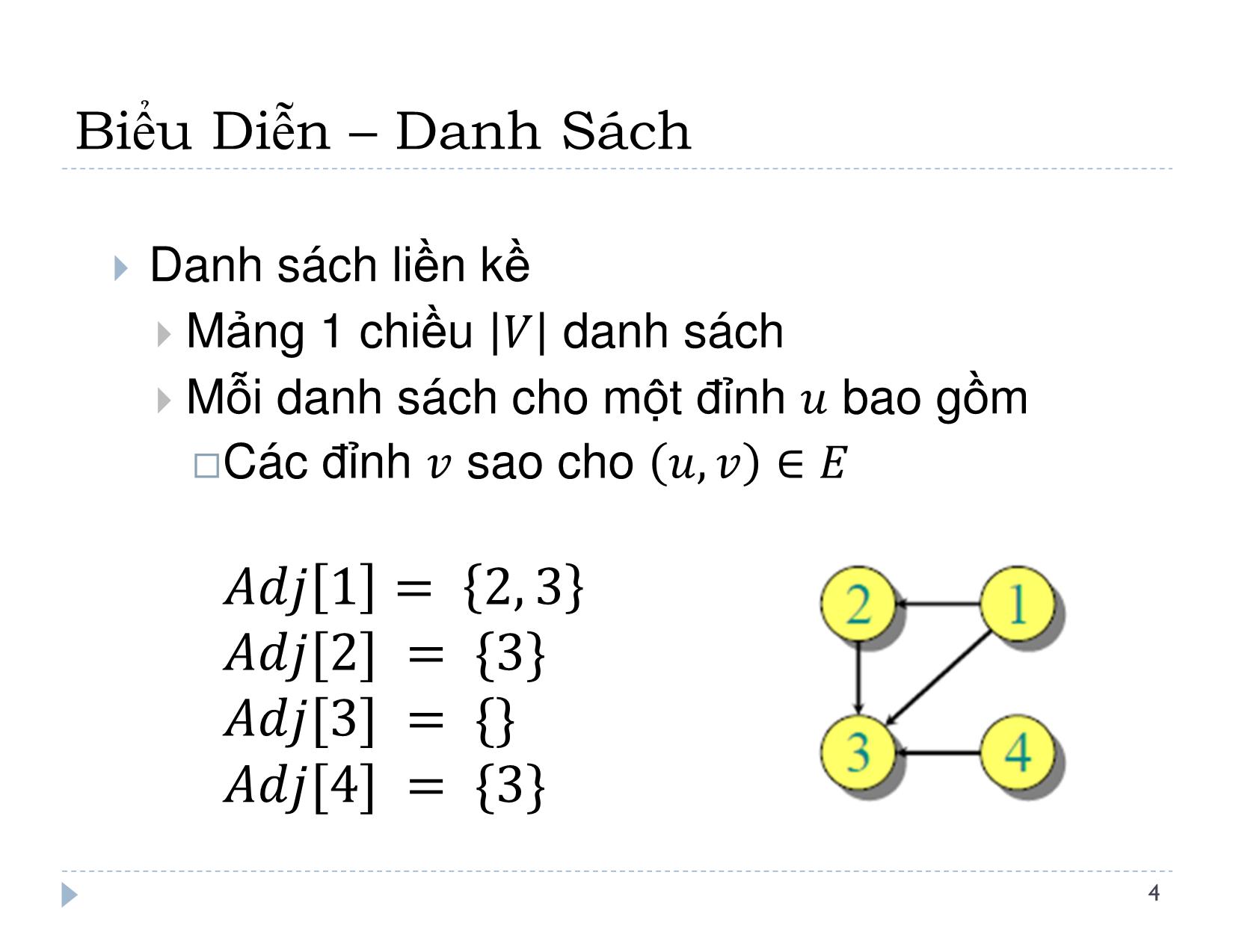 Bài giảng Thiết kế và đánh giá thuật toán - Bài 12: Đồ thị - Lê Nguyên Khôi trang 5