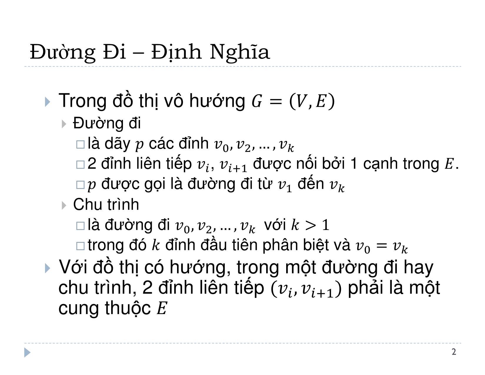 Bài giảng Thiết kế và đánh giá thuật toán - Bài 13: Đường đi ngắn nhất - Lê Nguyên Khôi trang 3