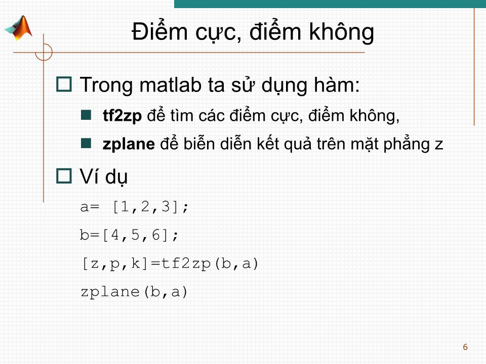 Bài giảng Xử lý tín hiệu nâng cao - Chương 4: Biểu diễn hệ thống và tín hiệu rời rạc trên miền Z trang 5