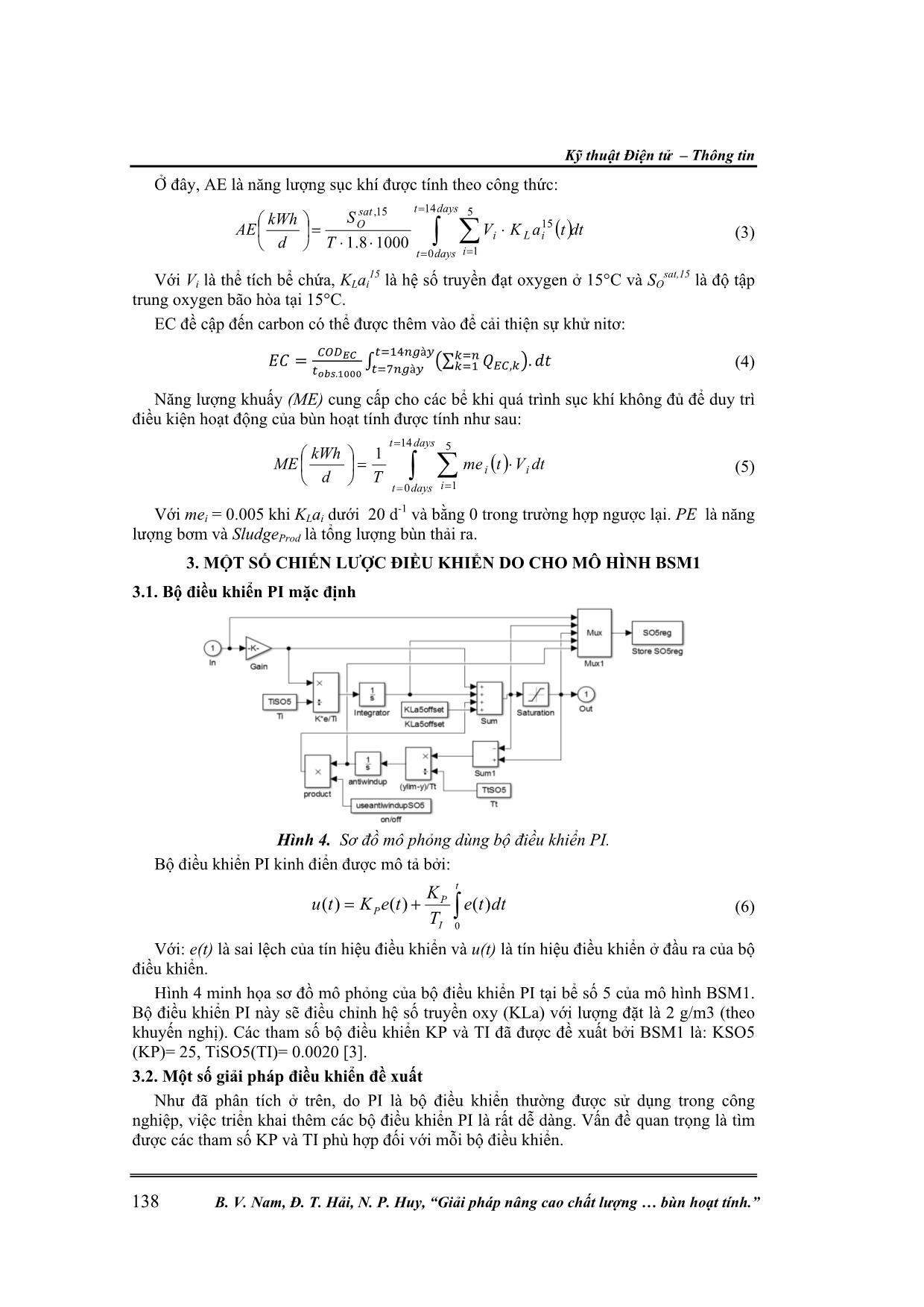 Giải pháp nâng cao chất lượng điều khiển lượng oxy hòa tan trong hệ thống xử lý nước thải theo phương pháp bùn hoạt tính trang 4