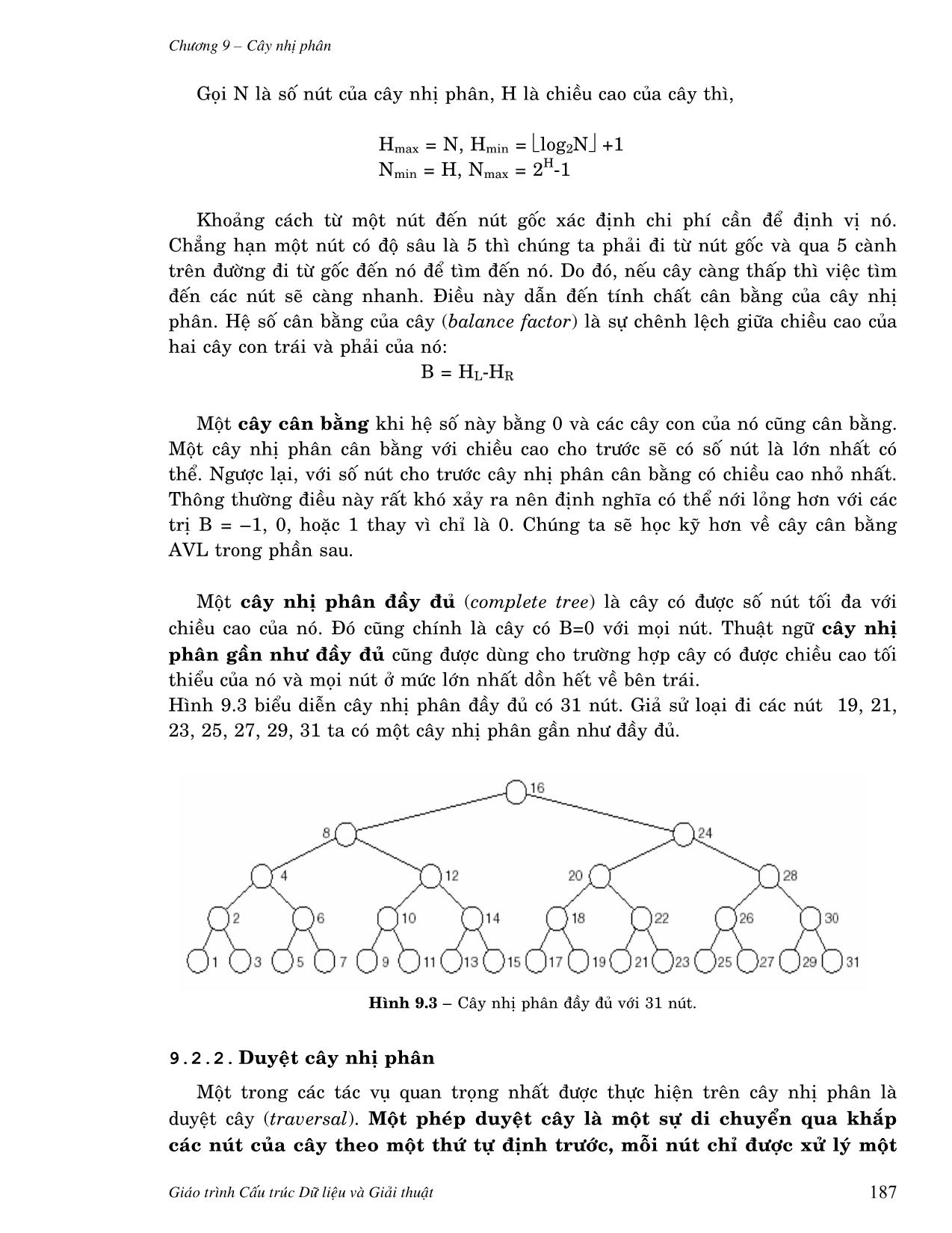 Giáo trình Cấu trúc dữ liệu và giải thuật căn bản (Phần 2) trang 5