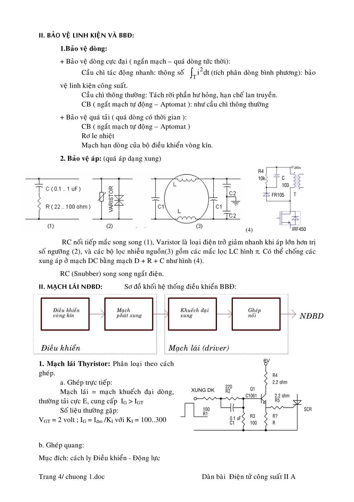 Giáo trình Điện tử công suất II A trang 4