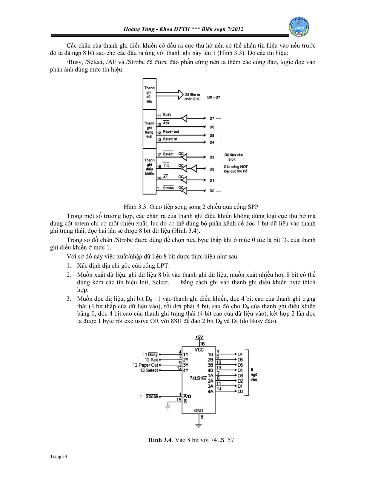 Giáo trình Đo lường và điều khiển máy tính (Phần 2) trang 5
