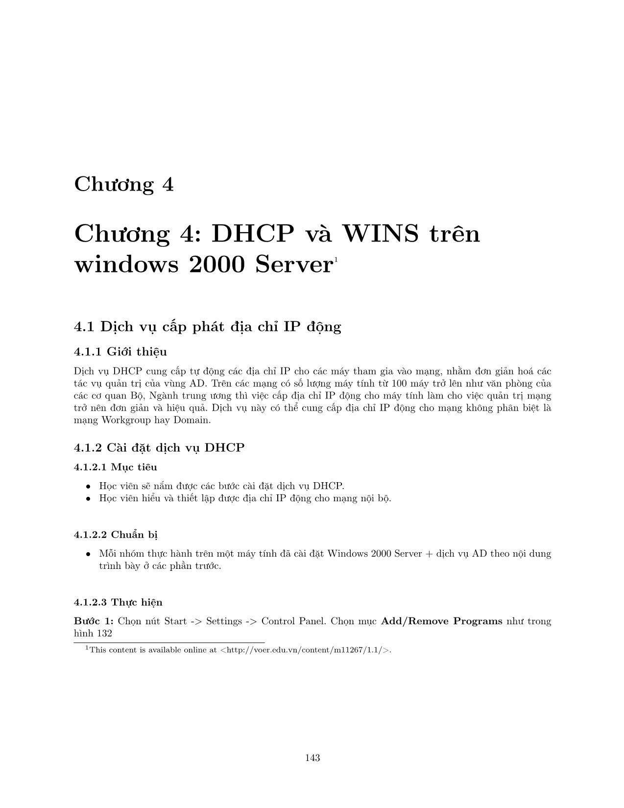 Giáo trình Hệ điều hành mang Windows 2000 Server (Phần 2) trang 1