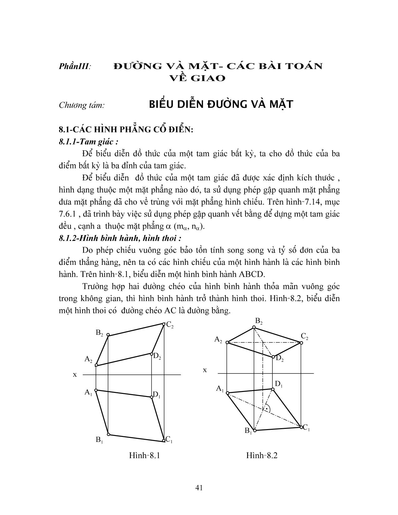 Các bài toán về hình học phẳng | PDF