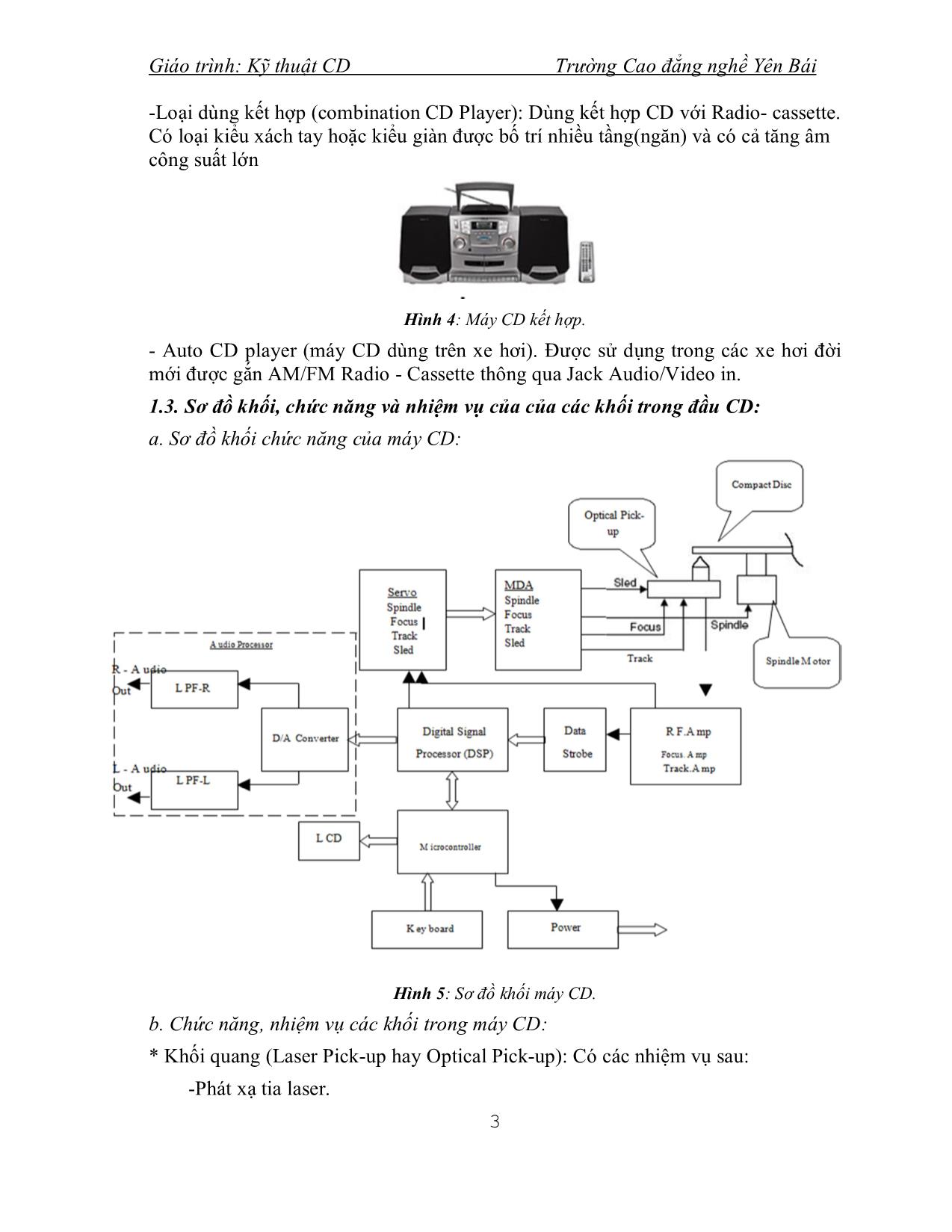 Giáo trình Kỹ thuật CD (Phần 1) trang 4