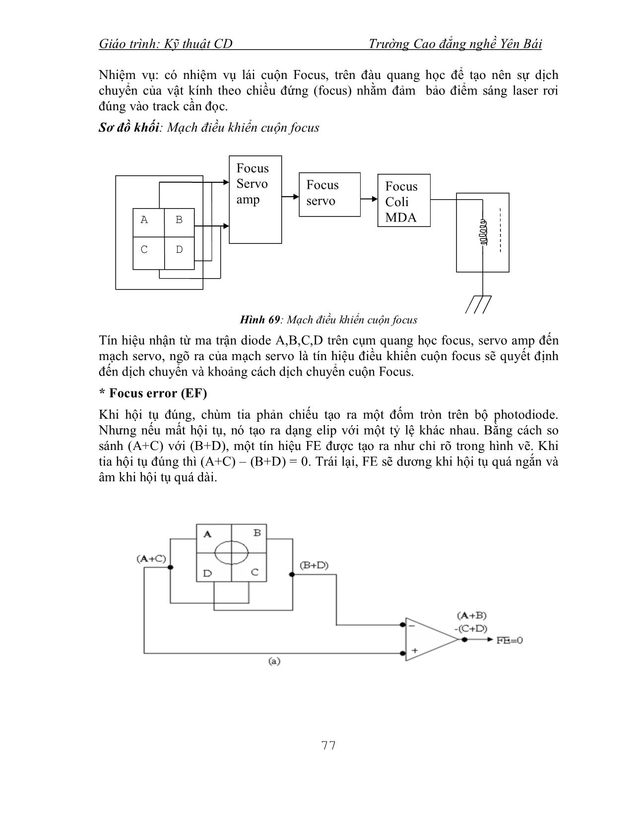 Giáo trình Kỹ thuật CD (Phần 2) trang 3