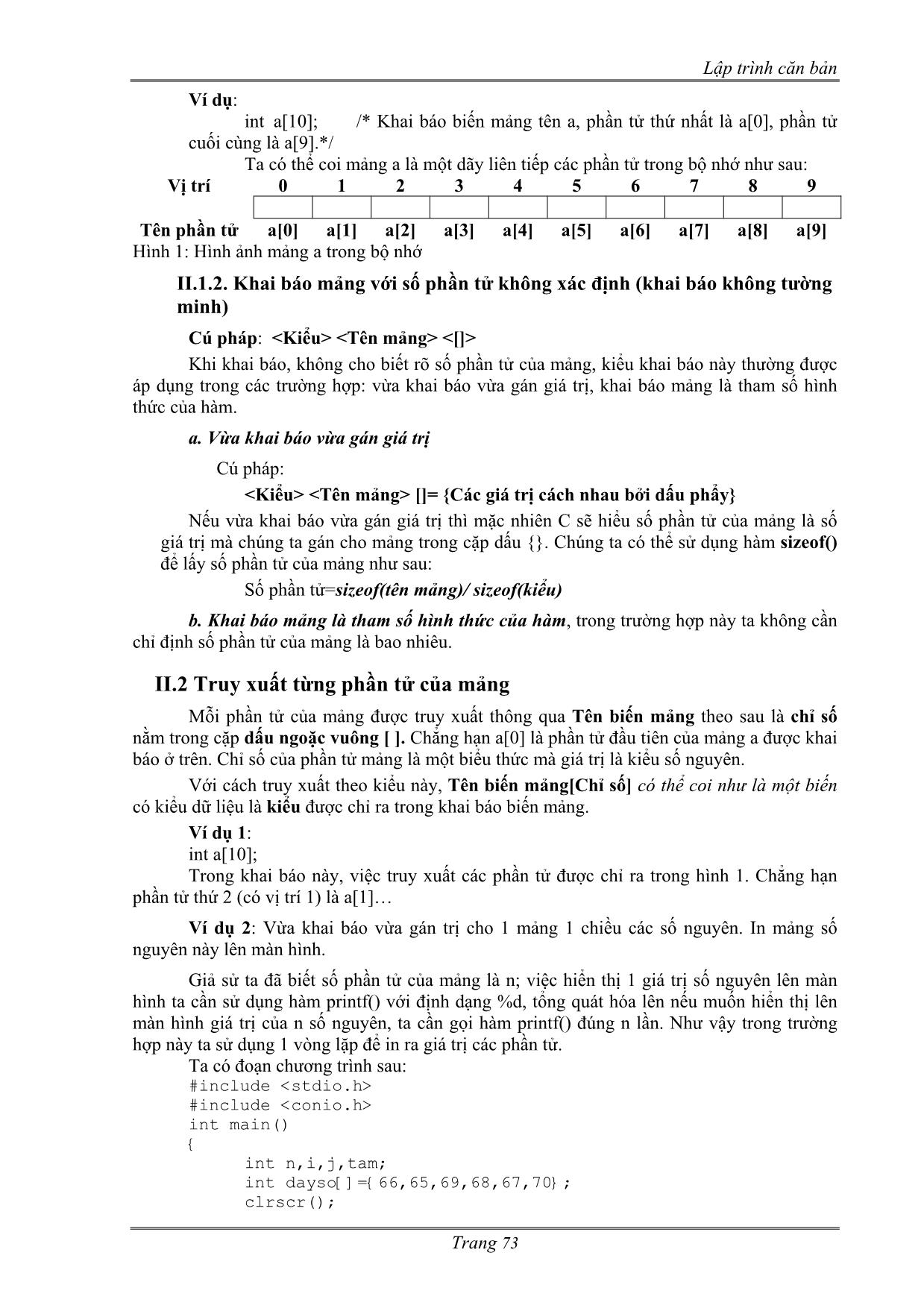 Giáo trình Lập trình căn bản (Phần 2) trang 2